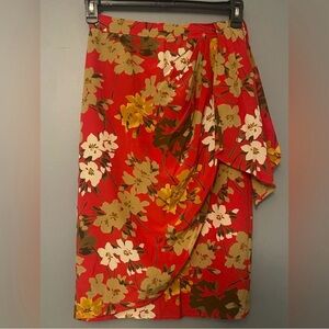 ✨💎NWT💎✨VALENTINO GARAVANI FLORAL WRAP SKIRT SIZE 42/8!